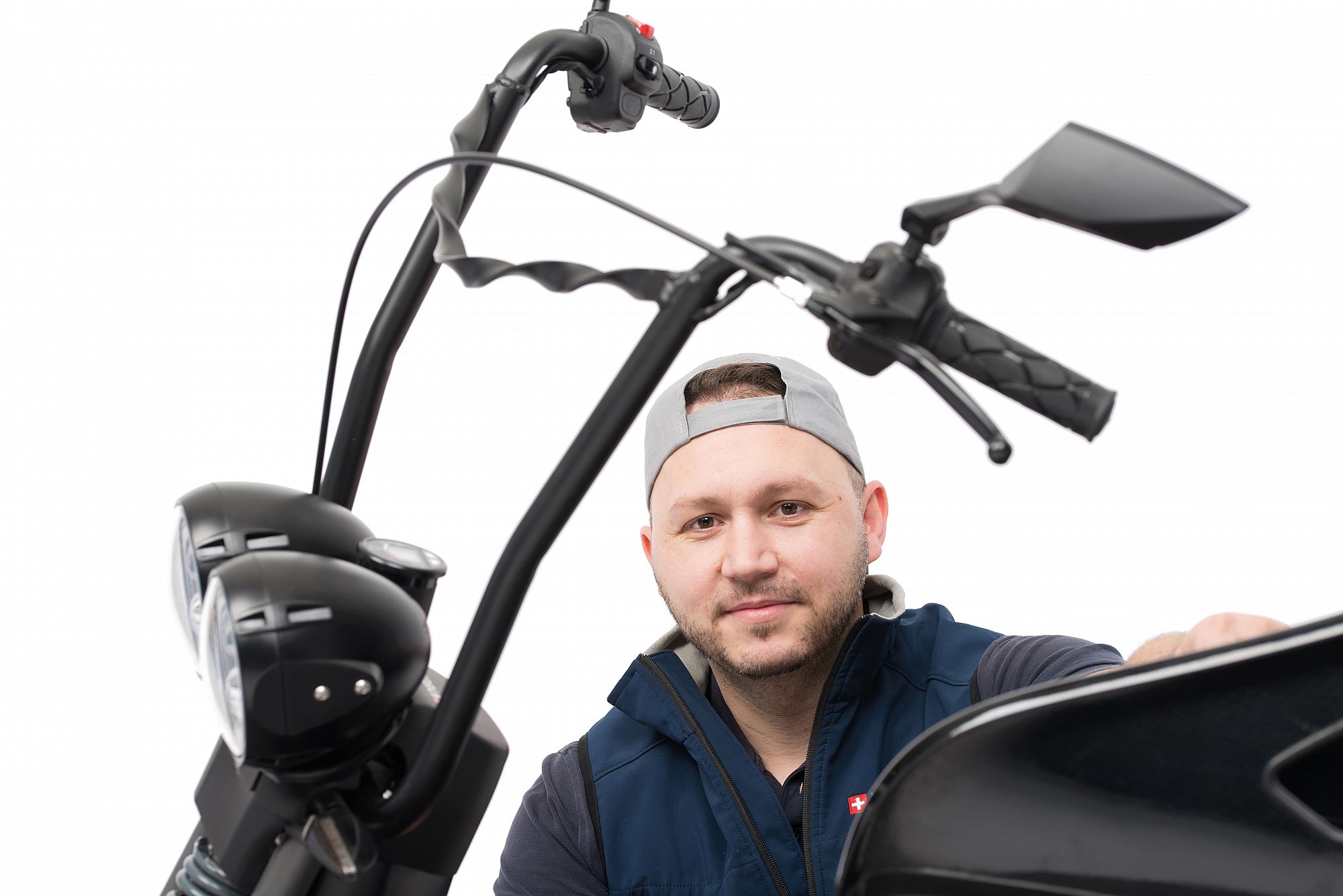 Ali Shabani Entwickler und Designer des Custom Bike