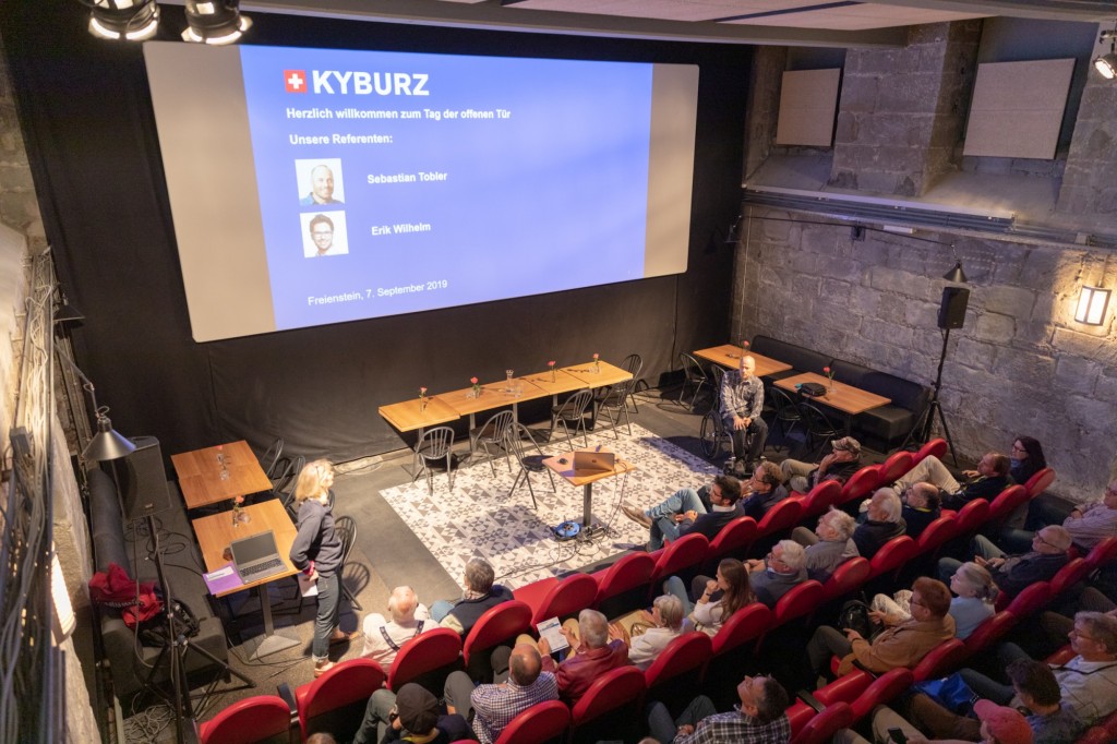KYBURZ Switzerland AG Tag der offenen Tür Vorträge